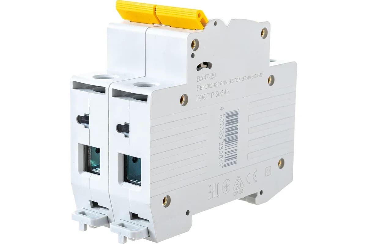 Avtomatik elektrikaçarı ВА47-29 2Р63А 4,5кА х-ка С İEK