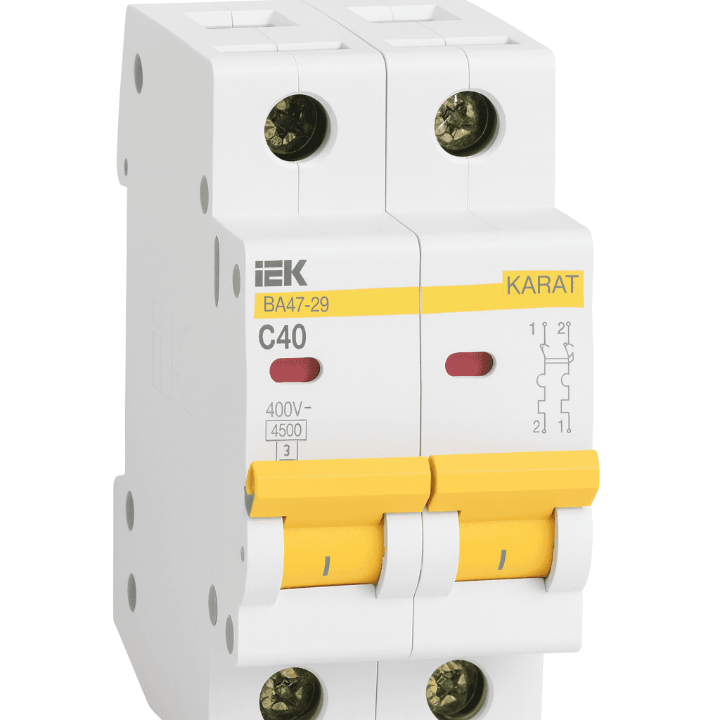 Avtomatik elektrikaçarı ВА47-29 2Р40А 4,5кА х-ка С İEK