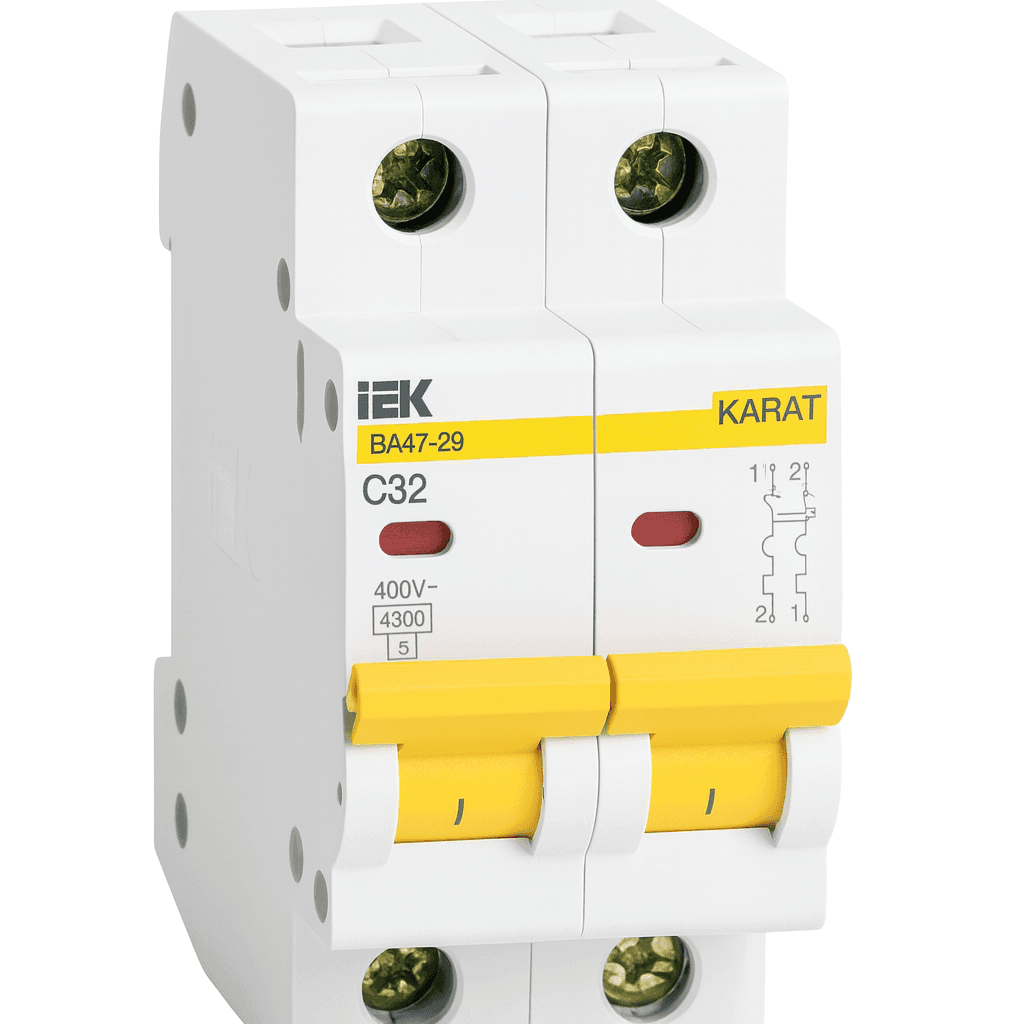 Avtomatik elektrikaçarı ВА47-29 2Р32А 4,5кА х-ка С İEK