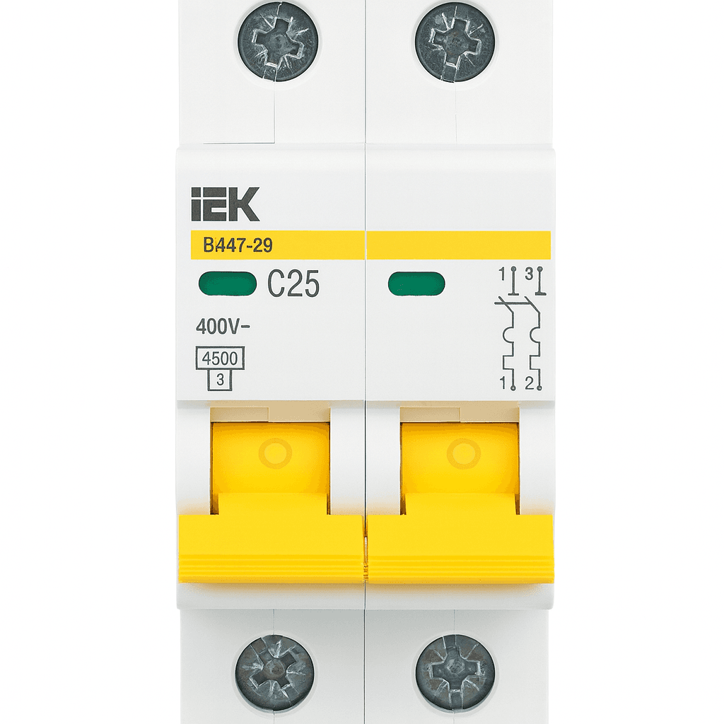 Avtomatik elektrikaçarı ВА47-29 2P25A 4,5кА х-ка C İEK