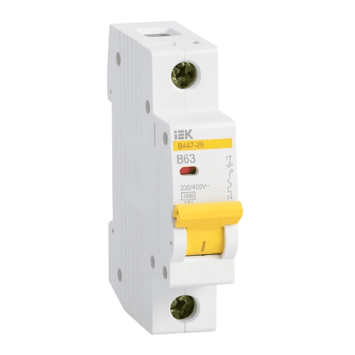 Avtomatik elektrikaçarı ВА47-29 1Р63А 4,5кА х-ка В İEK