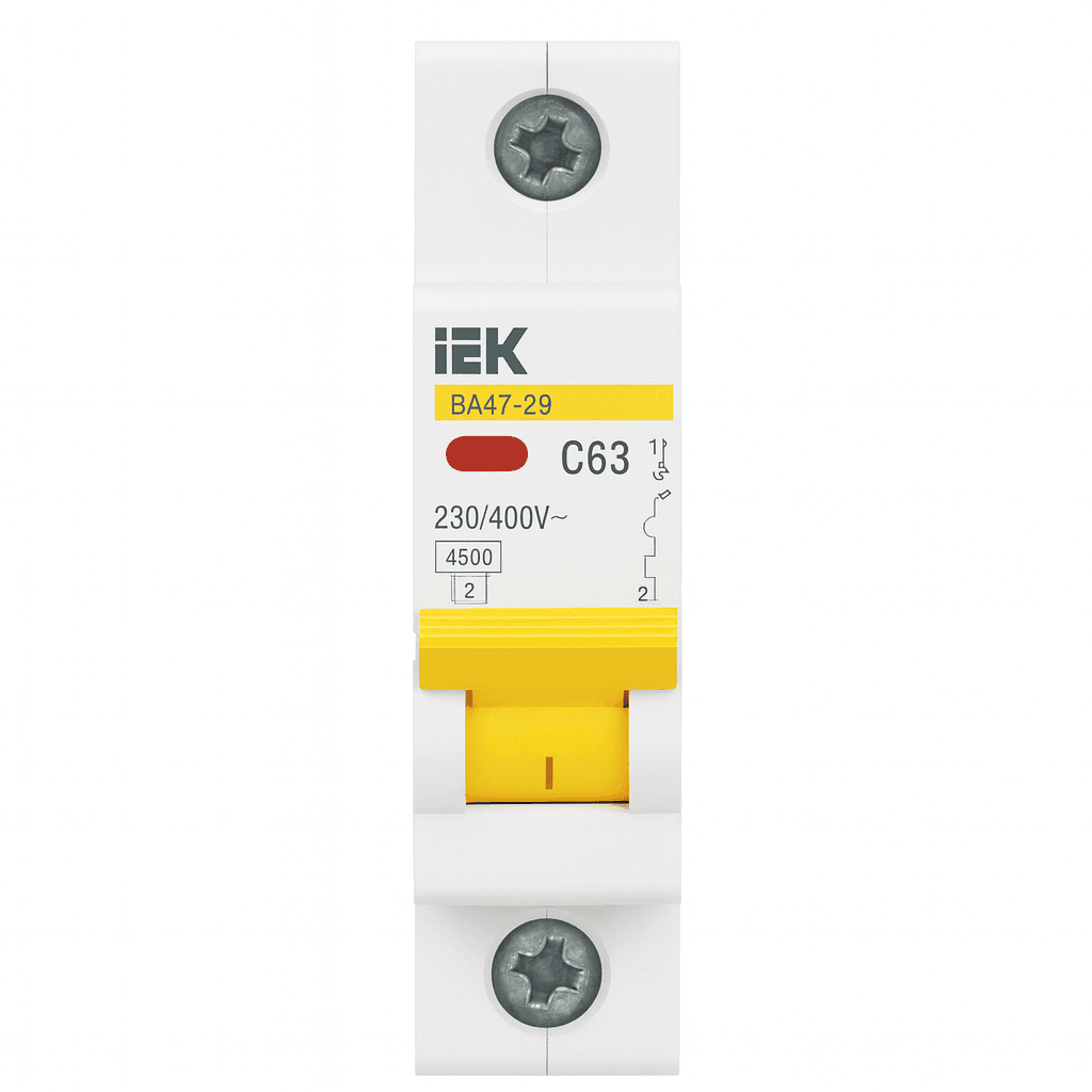 Avtomatik elektrikaçarı ВА47-29 1Р63А 4,5кА х-ка С İEK