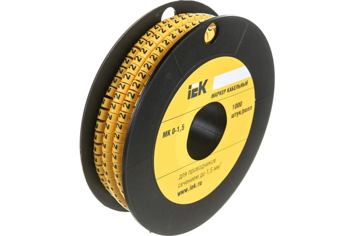 Kabel markeri MK0-1.5mm işərə "2" İEK