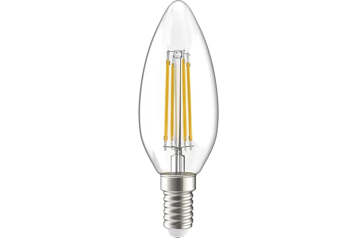 Led E14 şam şüşə C35 360° 5W 3000k 230V İEK