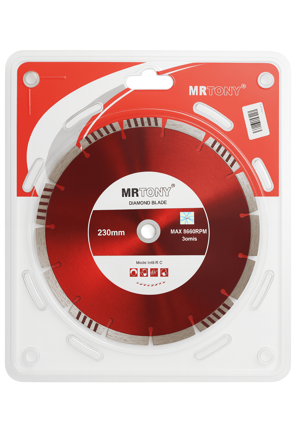 Almaz disk 230ST qırmızı MR.Tony