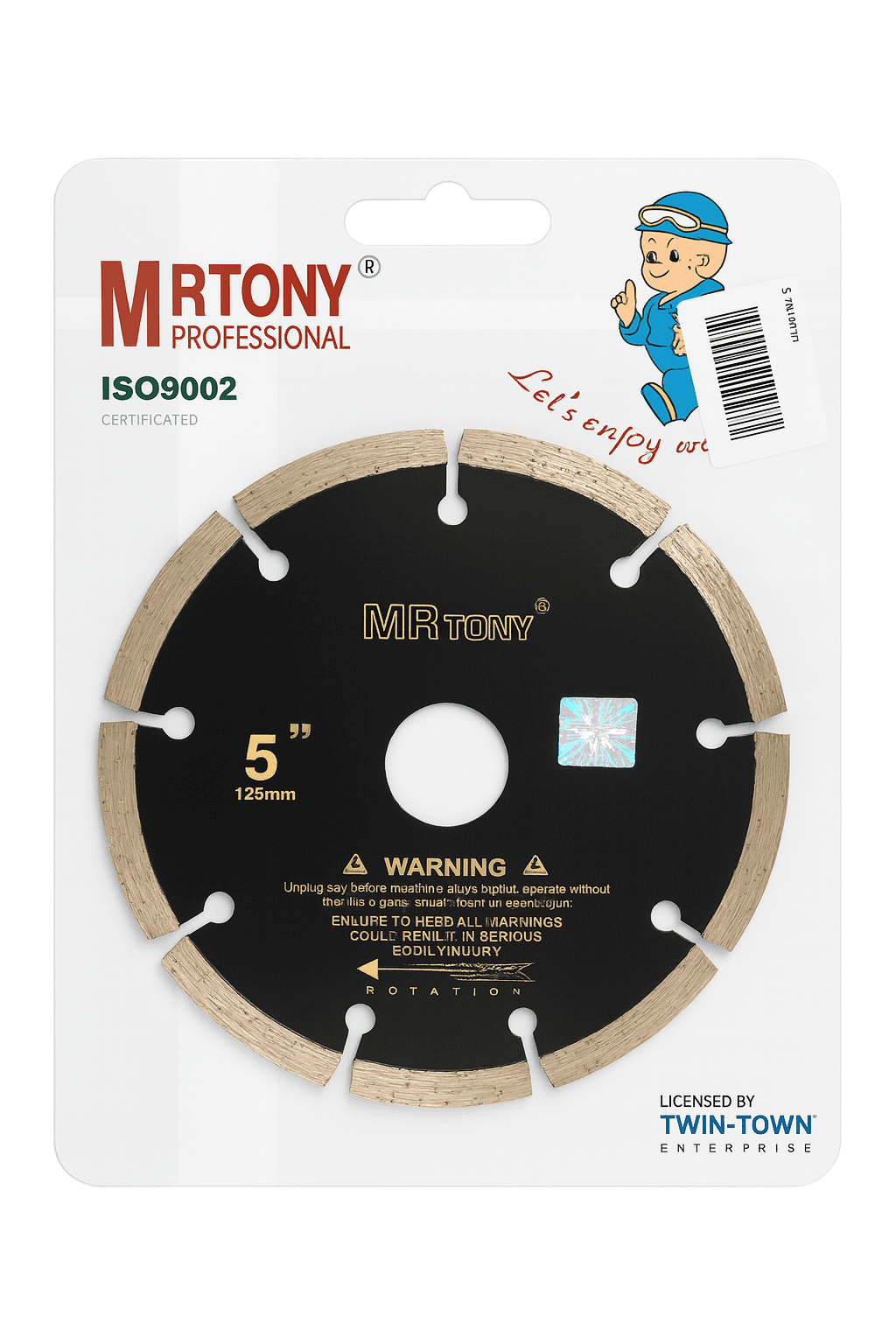 Almaz disk 125B qara MR.Tony