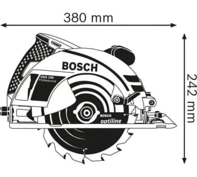 Mişar dairəvi GKS 190 BOSCH