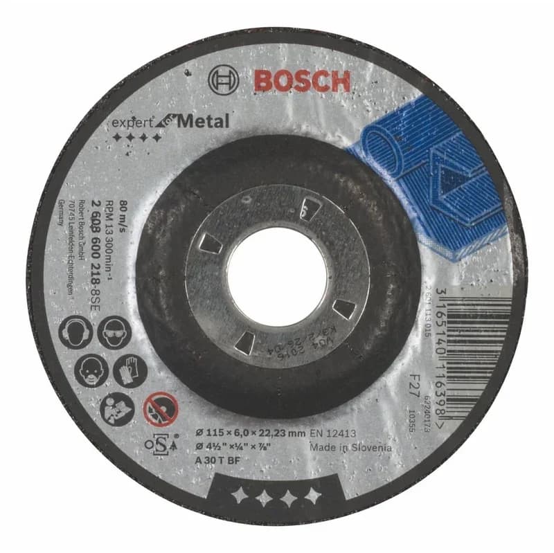 Disk metal göbəkli 115mm BOSCH