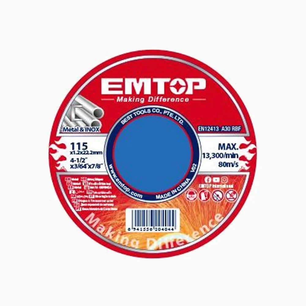Disk metal dəst 10 parça Emtop
