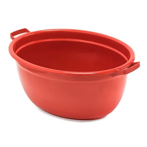 İnşaat vannası oval qırmızı 15lt Remplast