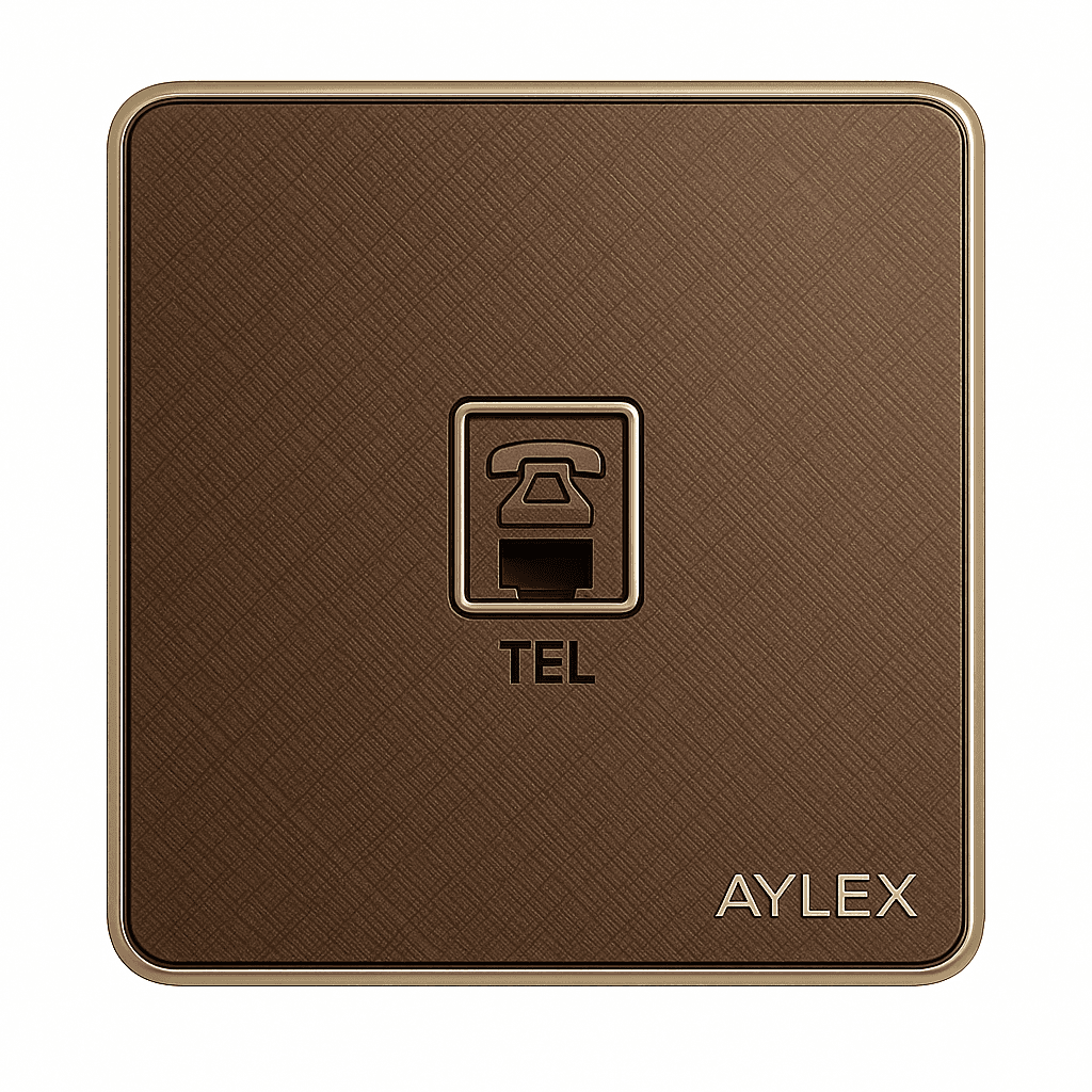 Telefon yuvası K2 akrilik qəhvəyi Aylex