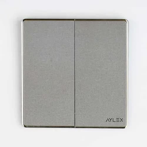 Açar 2-li 10A A4 boz Aylex