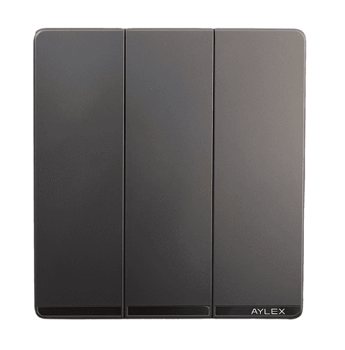 Açar 3-lü 10A A4 boz Aylex