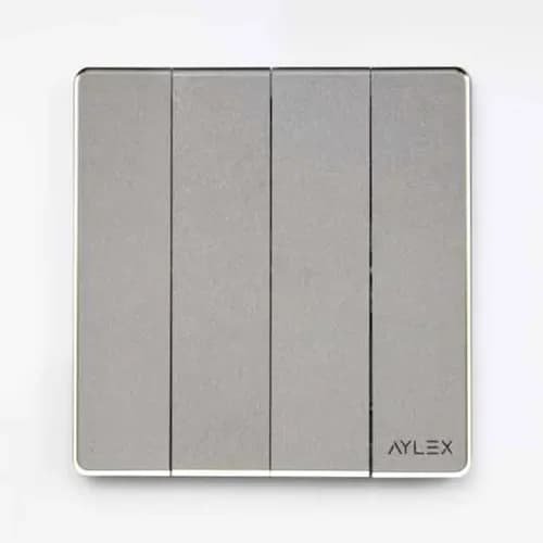 Açar 4-lü 10A A4 boz Aylex