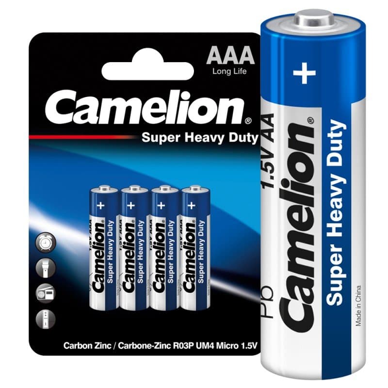 Batareya Blue AAA4 Camelion
