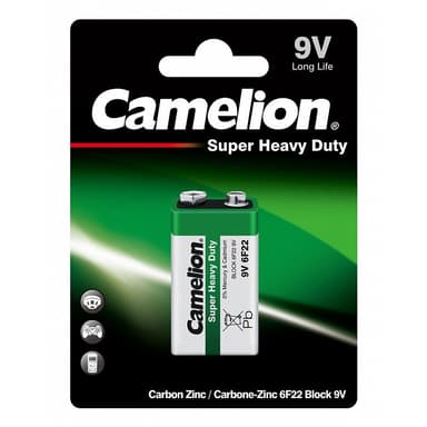 Batareya yaşıl 9V Camelion