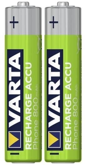 Battery Accu AAA2 800MAH VARTA T398