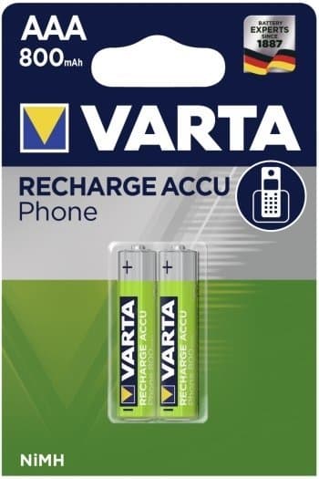 Battery Accu AAA2 800MAH VARTA T398