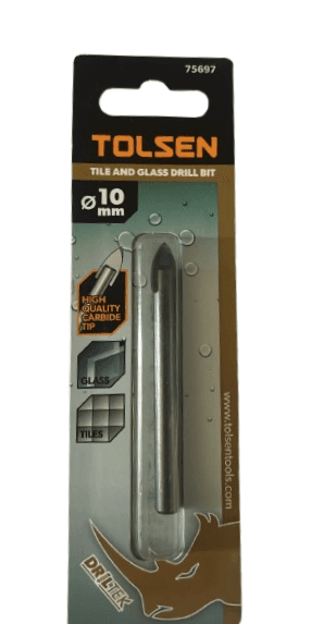 Sverlo şüşə üçün 10mm Tolsen