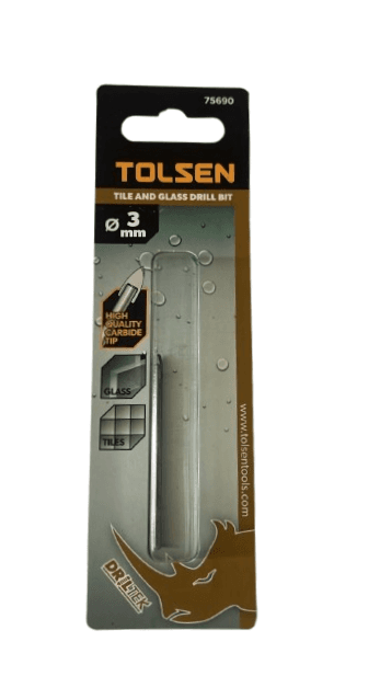 Sverlo şüşə üçün 3mm Tolsen