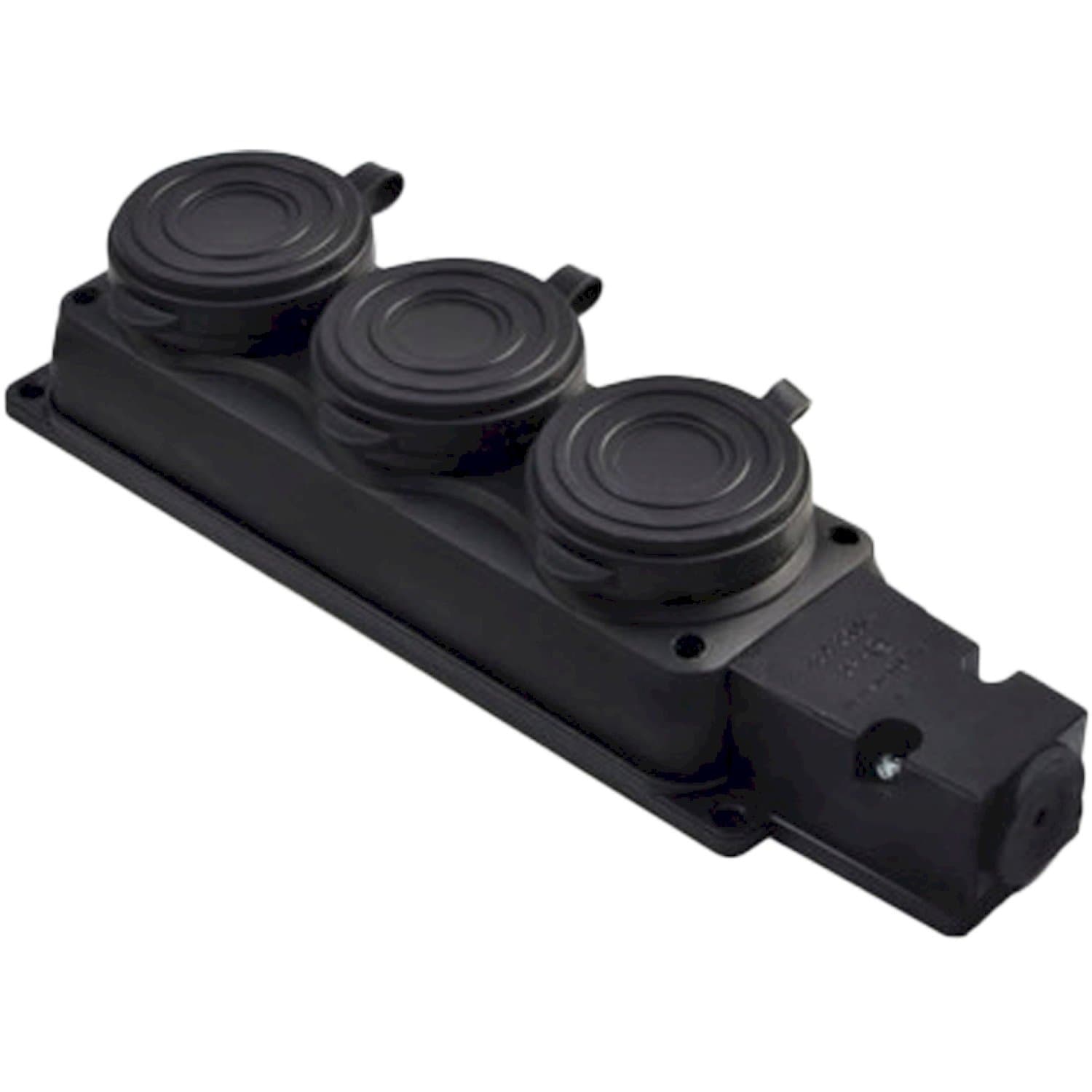 Kalotka 3-lü qara 10/16A 250V İbo