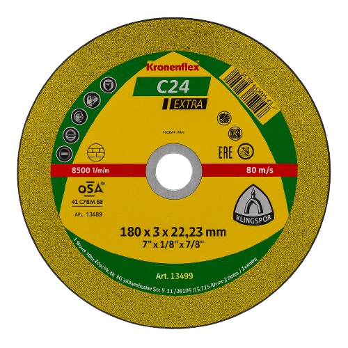 Disk daş fibra C-24 180 Klingspor
